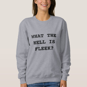 Camiseta O que é Fleek - camisola cinzenta