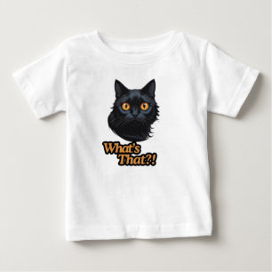 Camiseta O que é isso? Gato Negro em uma dose surpresa