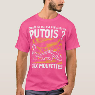 Camiseta O Que É Melhor Do Que Um Poo Dois Skunks