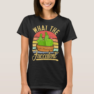 Camiseta O Que É O Cactus Suculento?