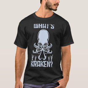 Camiseta O que é o Octopus Carnudo de Terror Cephalopod Kra