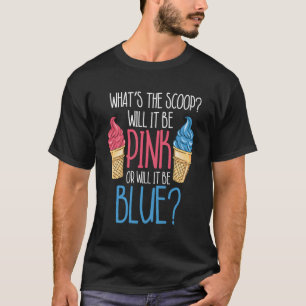 Camiseta O Que É O Scoop Rosa Ou Azul, Reveal Hoodie?