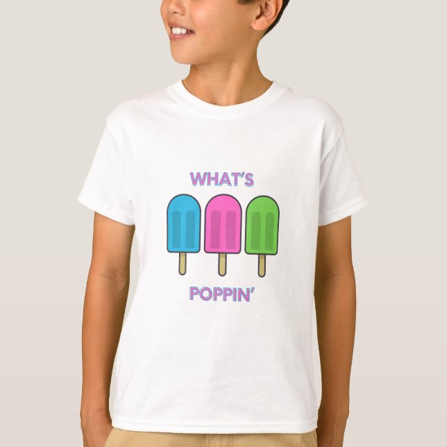 Camiseta O que é Poppin? (Frente)