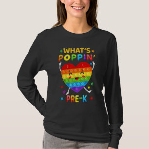 Camiseta O que é Poppin Pre K Back to School Pop It Kids?