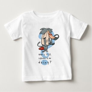 Camiseta O que é que eu deveria estar fazendo?™