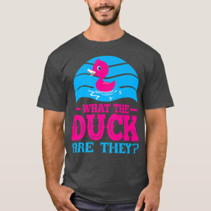 Camiseta O Que É Que Os Patos São, Gemem O Gênero Revelam