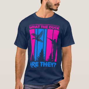Camiseta O Que É Que Os Patos São, Gemem O Gênero Revelam