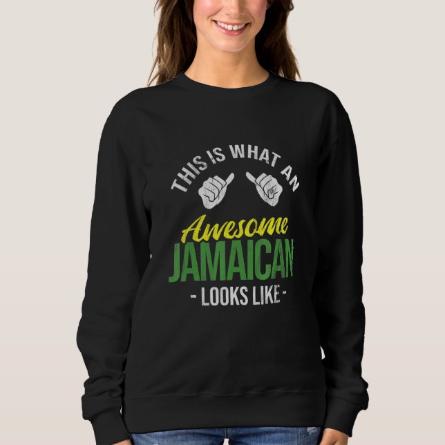 Camiseta O Que É Que Um Irmado Jamaicano Parece Que Rasta F (Frente)