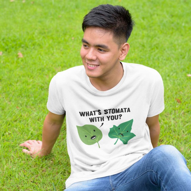 Camiseta O que é Stomata com você? (What's Stomata With You? T-Shirt)