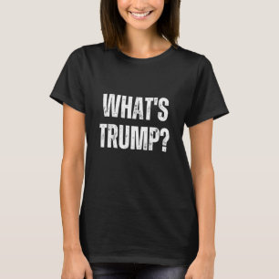 Camiseta O que é Trump? Engraçado Euchre