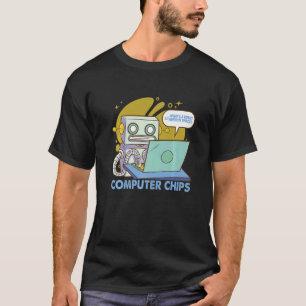 Camiseta O que é um Pai de snack favorito de robô Piada 2