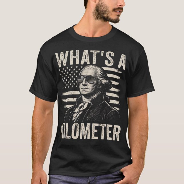 Camiseta O Que É Um Quilômetro (Frente)