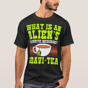 Camiseta O que é uma bebida favorita Gravitea