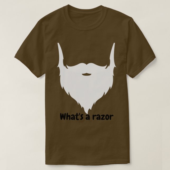 Camiseta O que é uma navalha (Frente do Design)