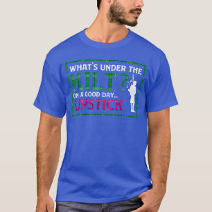 Camiseta O que está por baixo do kilt família