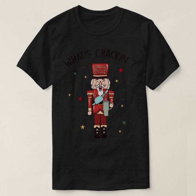 Camiseta O que está rachando (Frente do Design)