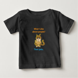 Camiseta O que eu gosto sobre as pessoas Engraçadas cita ca