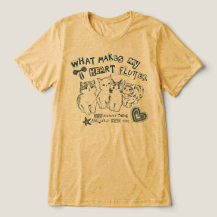 Camiseta O Que Faz Meu Coração Bater Forte