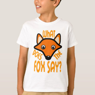 Camiseta O que faz o Fox para dizer