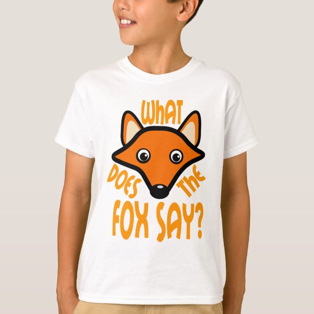 Camiseta O que faz o Fox para dizer (Frente)
