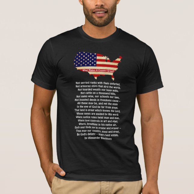 Camiseta O que faz um Excelente Nação? (Frente)