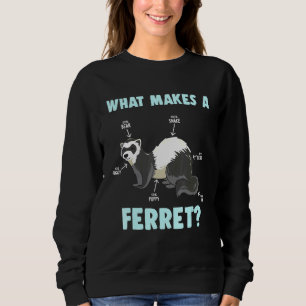Camiseta O Que Faz Um Ferret Mustela Putorius Furo Animal