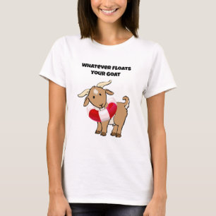 Camiseta O que flutuar no seu desenho sobre a vida humana
