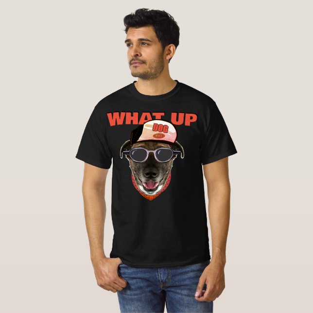 Camiseta O que foi, Cachorro (Frente Completa)