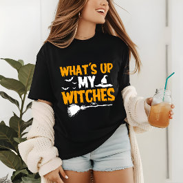 Camiseta O que há com as minhas bruxas? | Halloween