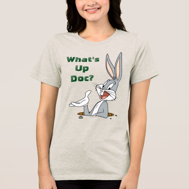 Camiseta O QUE HÁ DE DOC?™ INSETOS BUNNY™ Rabbit Hole (Frente)