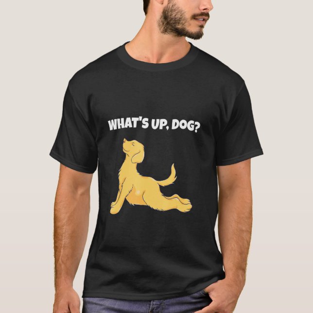 Camiseta O que há de errado com o cachorro? (Frente)