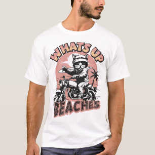 Camiseta O que há em praias
