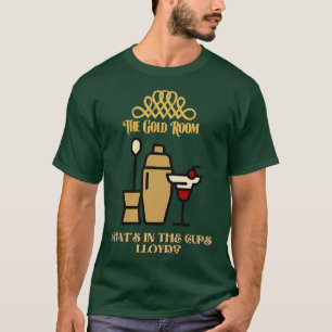 Camiseta O Que Há Nos Copos?