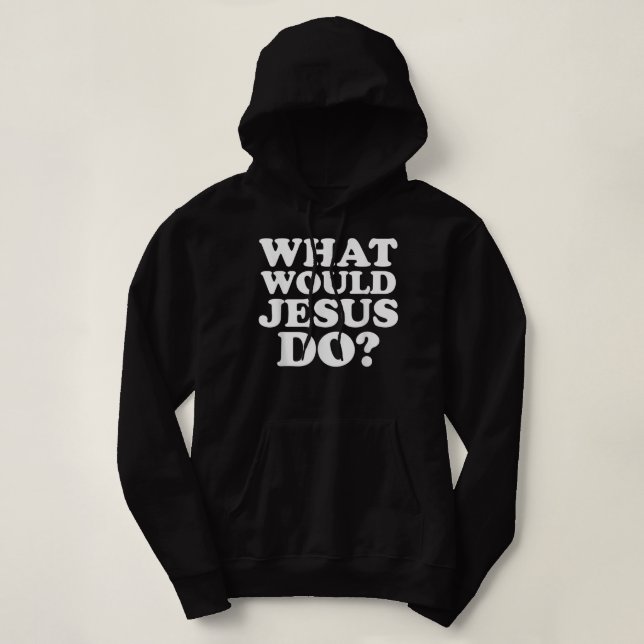 Camiseta O que Jesus faria à saia (Frente do Design)