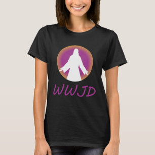 Camiseta O Que Jesus Faria Para Dizer, WWJD Christian