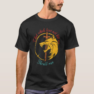 Camiseta O Que Não Me Matar Deve Executar O Aplicativo Vint