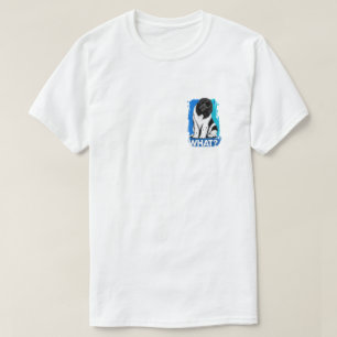 Camiseta O que Newf ( frente e verso )