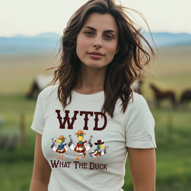 Camiseta O Que o Pato (Criador carregado)