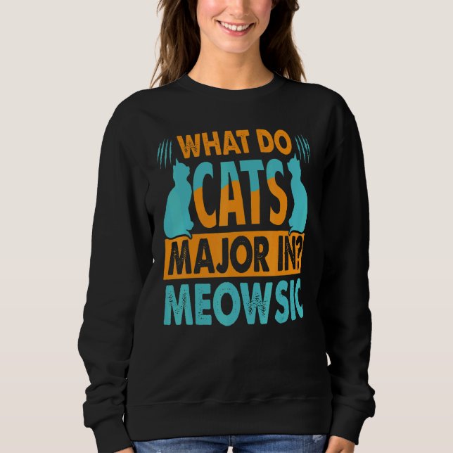 Camiseta O Que Os Gatos Importam No Meowsic 2 (Frente)