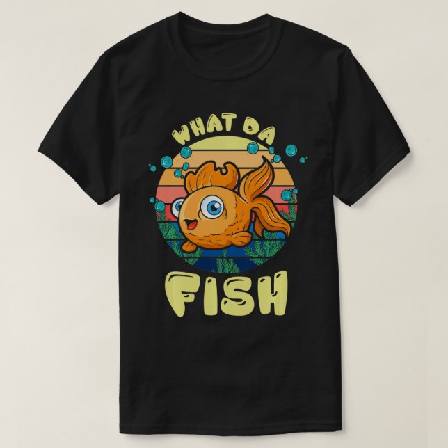 Camiseta O Que Peixe Pescador Pescando (Frente do Design)