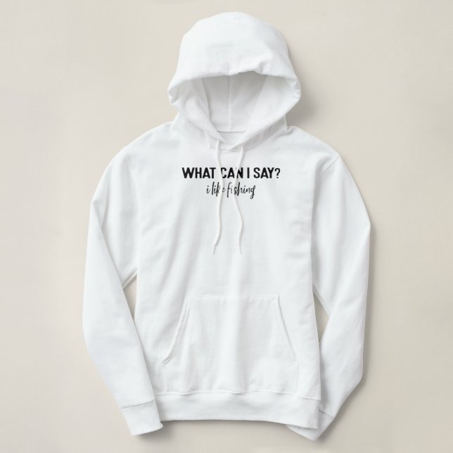 Camiseta O Que Posso Dizer Que Gosto De Pescar (Frente do Design)