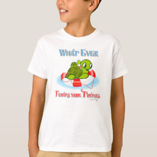 Camiseta O Que Quer Que Flutue As Tartarugas 2
