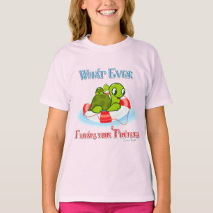 Camiseta O Que Quer Que Flutue As Tartarugas 2