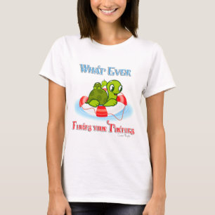 Camiseta O Que Quer Que Flutue As Tartarugas 2