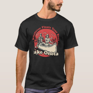 Camiseta O Que Quer Que Influencie O Seu Barco Lago Onota D