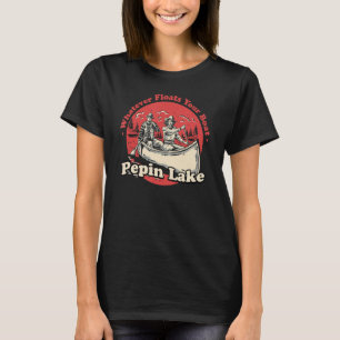 Camiseta O Que Quer Que Influencie O Seu Barco Pepin Lake S