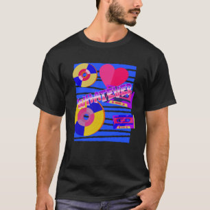 Camiseta O que quer que seja, 80s Music Nostalgia Cassette 