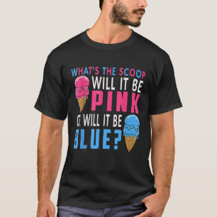 Camiseta O que será o gênero rosa ou azul