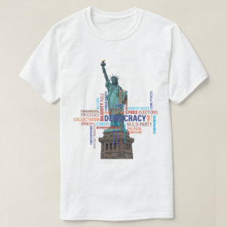 Camiseta O que significa democracia para você?