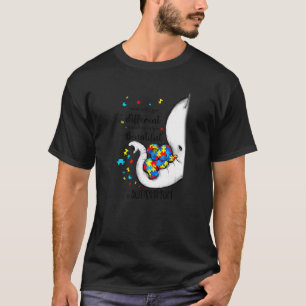 Camiseta O Que Te Faz Diferente Elefante Mãe Autismo Sabe